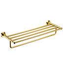 Accessoires De Salle De Bains Plateau Solide En Laiton Avec Porte-serviettes (0640-25k11)