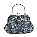Superbe Sac � Main De Soir�e En Satin Embrayage Sac � Main (0438-6914). Plus De Couleurs Disponibles