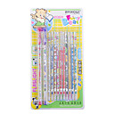 Cute Glitter Tener La Pluma De Gel 2-pack Con 10-pack Recambios