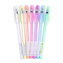 Cute Glitter Pareja Pluma Oso (7-pack)