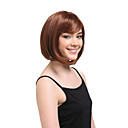Capless Court Synth�tique De Haute Qualit� Aspect Naturel Brun Dor� Perruque Bob (ms153)