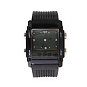 Digital + Anal�gico Dual-ladies Watch Tiempo Mu�eca Con Pantalla De Lunes A Viernes - Negro (2 * Cr1120)
