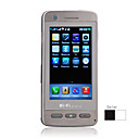 Kisen N900 Doble Tarjeta De Doble Banda Cu�druple C�mara Con Tv Wifi 3,2 Pulgadas De Pantalla Plana T�ctil Del Tel�fono Celular (tarjeta De 2gb Tf) (s