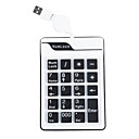 19-clavier Usb En Silicone Touche Num�rique / Pav� Num�rique Pour Ordinateur Portable (60cm-c�ble)