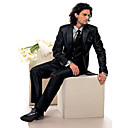 Un Seul Bouton 2 De Revers Crois� Centre A�r� Cran Usure Standard �poux Serge De Laine / Tuxedo / Veste Et Pantalon Pour Hommes