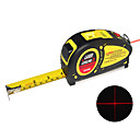 5,5 Metros / 18 Pies 3-en-1 Nivel L�ser Kit De Cinta M�trica (qw008)