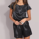 Jabot Manches Courtes Design Unique Des Femmes De Retour De Combinaisons