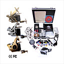 Livraison Gratuite Kit Professionnel Tattoo Machine S�rie Compl�te Avec 3 Machines Gun Tattoo (0359-03.16-t018)
