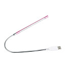 Cuello Flexible Usb Powered Clip-on 10-luz Led Del Teclado (118cm Cable)