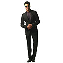 Single-Breasted 2 Button Non-vented Notch Lapel Wool Groom Wear/ Tuxedo/ Men s Suit Jacket and Trousers