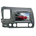 7 Pulgadas Tft Lcd Digital De Pantalla T�ctil Del Coche Reproductor De Dvd-gps Bluetooth Tv-fm-para El Per�odo 2005-2009 Honda Civic (szc2213)