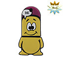 Usb 2.0 Flash Oscuro Cute / Unidad De Salto (de 8gb)