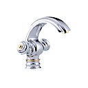 M�langeurs Chrom�es Centerset Salle De Bain Lavabo Robinet (0656-gl-0065)