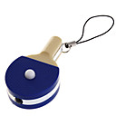 Bate De Ping-pong Sharp Llevado Llavero Linterna (3-piezas De Colores Surtidos / Pilas Incluidas)