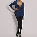 Manches Longues Design Unique Poches Femmes Cardigans (0101bc007-0497)