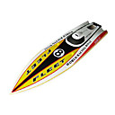 Bateau De Course Flamme 1300gp260 �metteur Jaune Pistolet Blanc Rtr (hl057ap)