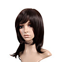 Longue Ligne Droite Perruque Cheveux Noirs Caf� (0479 � 04.01-ms231)
