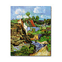 Tendu La Main � La Peinture Des Maisons Auvers 1890 Van.gogh Vincent (0192-ycf102659)