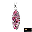 �tonnant Bijoux Feuilles Du Lecteur Flash Usb - M�moire Optionnelle De 2 Go � 16 Go (smq4645)