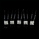 Magnifique Clair De Mariage Cristaux �pingles Mari�e / Fleurs (whyjc0719). 5 Pi�ces Par Lot