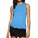 Retour Nu Robe Courte Manches Encolure Ronde / Robes Pour Femmes (ff-1801bd017-0789)