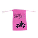 De C�lulas De Rat�n Tierno Tel�fono Bolsa De Terciopelo Vertical (8 Cm De Ancho Y Rosa)