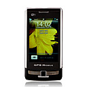 Großhandel W880 GPS-Karte Dual Quad-Band nevagation Schlüssel wifi 3,5-Zoll-TV-Handy schwarz (2GB TF Karte und Kfz-Ladegerät) (sz05590061)