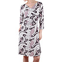 Impreso Superpuesto Vestidos De Mujer (1801bd021-0736)