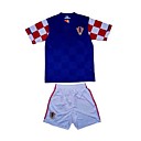 wholesale 10-11 Croatia Customized Home Soccer Jersey & Short Kit (GZZQ713)