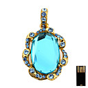 Le C?ur Du Lecteur Flash De Bijoux Prairie Usb - M�moire Optionnelle De 2 Go � 16 Go (smq4627)