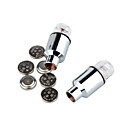 2 Piezas De Coches Luci�rnaga Rueda Bombilla De Luz Led - Colores Del Arco Iris (szc2379)