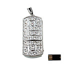 Superbe Lecteur Flash Usb Bijoux - M�moire Optionnelle De 2go � 16go (smq4741)