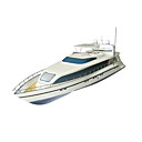 Aurora Motor Brushless 1300bp Barco Accionado Perla Transmisor Fm Pistola Blanca Rtr (bl300apf)