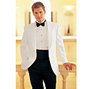 1 Bouton Non Ventil�s Porter Le Ch�le De Laine De Revers Mari� / Tuxedo / Veste Et Pantalons Pour Hommes (pmlfxz0001)
