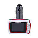 Couleur Blanche 1,8 Pouces Lecteur Mp4 Voiture Avec �metteur Fm