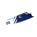 600bp Pouvoir Chauve-souris Blanche �metteur Pistolet Bleu-rtr Ep Brushless Petits Bateaux (bs001ep)