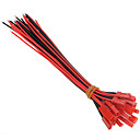 10 x 150mm RC Plane LiPo Battery Connector JST Plug