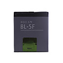Bl Verdadera Nokia-5f 3.7v Bater�a De Tel�fono M�vil Para 950mah/3.5wh 6210s/6120n/6290 + M�s