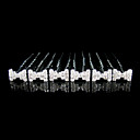 Magnifiques Broches De Mariage Cristaux De Mari�e / Fleurs (fz016). 6 Pi�ces Par Lot