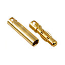100 Paires De 4mm Fiche Banane � Moteur Fiche Plaqu�e Or (h300403220097)