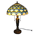 Tiffany Style Lampe De Table Joyau Roman (0923-t49)
