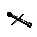 Noir Cl� Hexagonale Long Dans Les Deux Sens (60109lk)