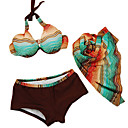 2010 Sexy Trois Pi�ces Bikini String Couleur M�lang�e Sport Maillots De Bain Avec Bain De Soleil Magnifique (0928-0520-c11)