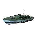 Pt109 Torpilleur De Patrouille 1300ep Camouflage Rtr Bateaux Pistolet �metteur �chelle (el500bp)