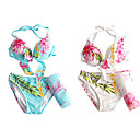 2010 Reci�n Llegado Bella Flor De Color Rosa Tres Cuerdas Pieza De Ba�o Bikini (0928 A 0520-b5)