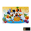 De Cr�dit De Mickey Anniversaire Carte Flash Usb - M�moire Optionnelle De 2 Go � 16 Go (smq4686)