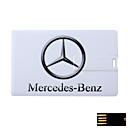 Mercedes-benz De Carte De Cr�dit Voiture Lecteur Flash Usb - M�moire Optionnelle De 2 Go � 16 Go (smq4691)
