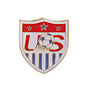 Ee.uu. Placa De Metal De F�tbol