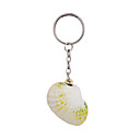 Llavero Estilo Concha Con Material De Pl�stico Blando