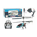 Helic�ptero Del Rc 3ch Con Giroscopio Llev� La Luz Del Juguete Helic�pteros De Radio Control Remoto De Interior (azul) (yx02680b)